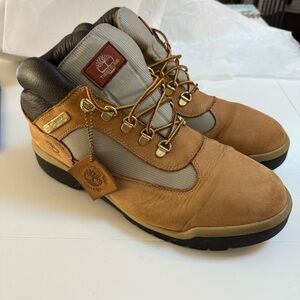 Timberland Men’s Nubuck Leather Low Boots Size 12